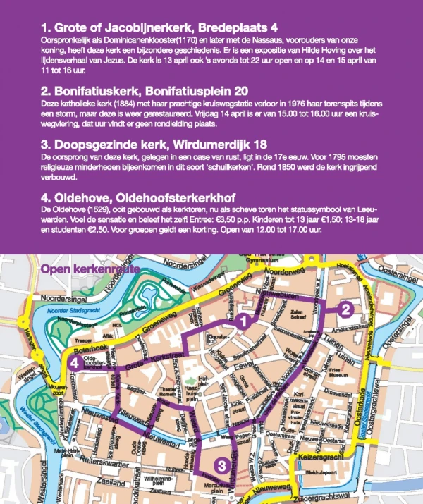 Open kerken route