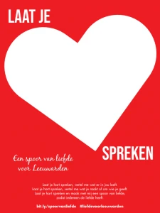 Spoor van liefde door Leeuwarden e.o.