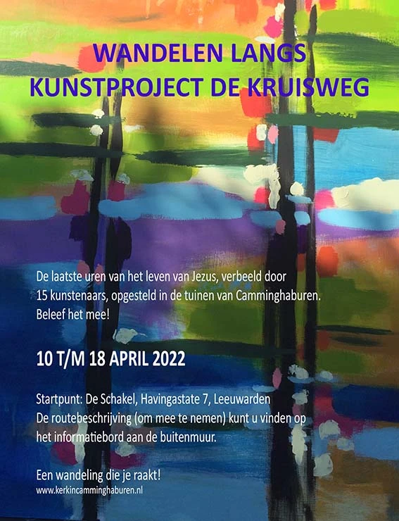 De Kruisweg – Kunstwandeling in Camminghaburen