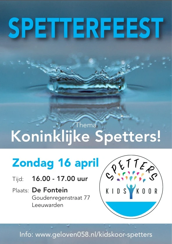 Spetterfeest in De Fontein